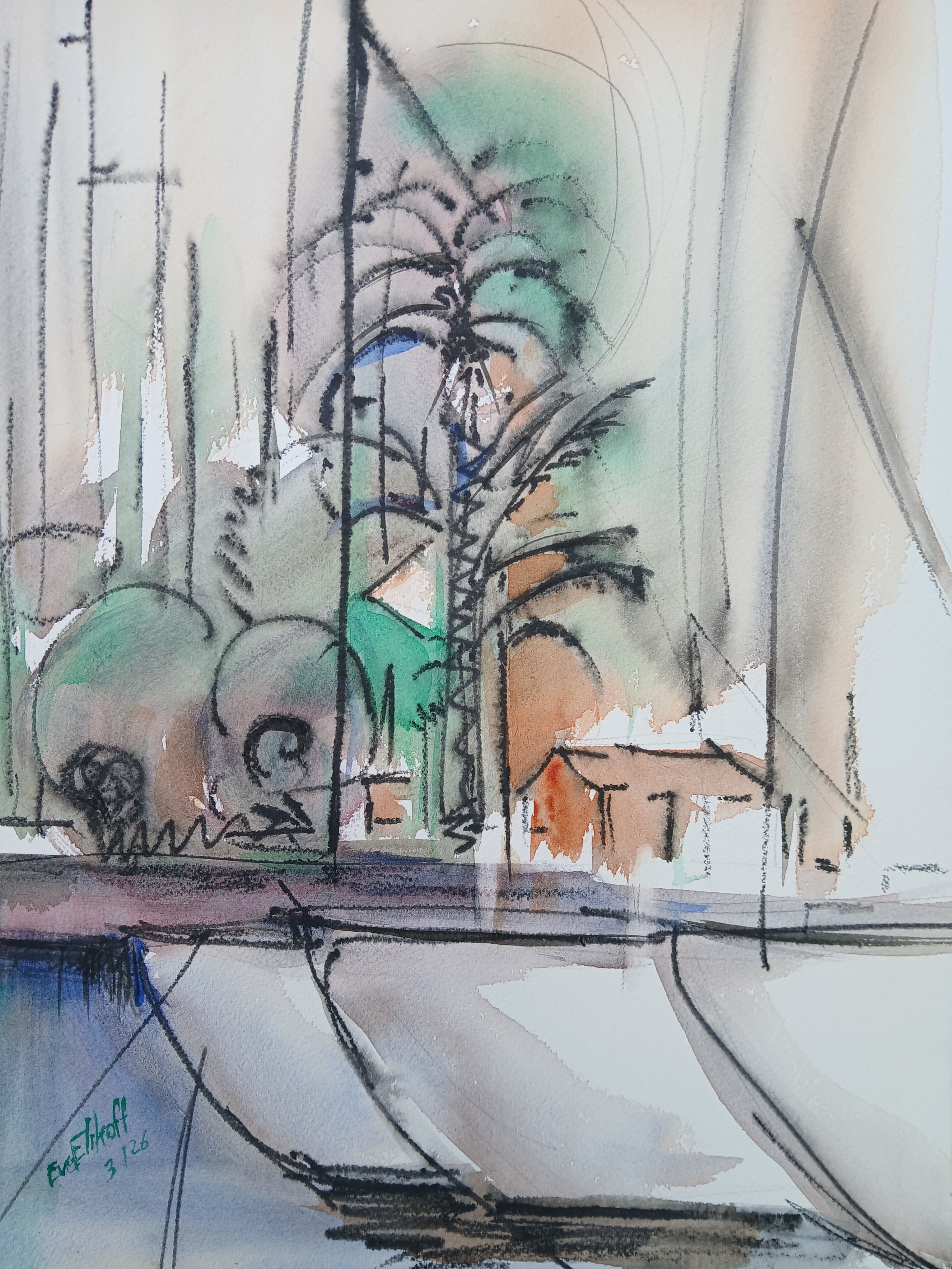 Le port du Lavandou revisité