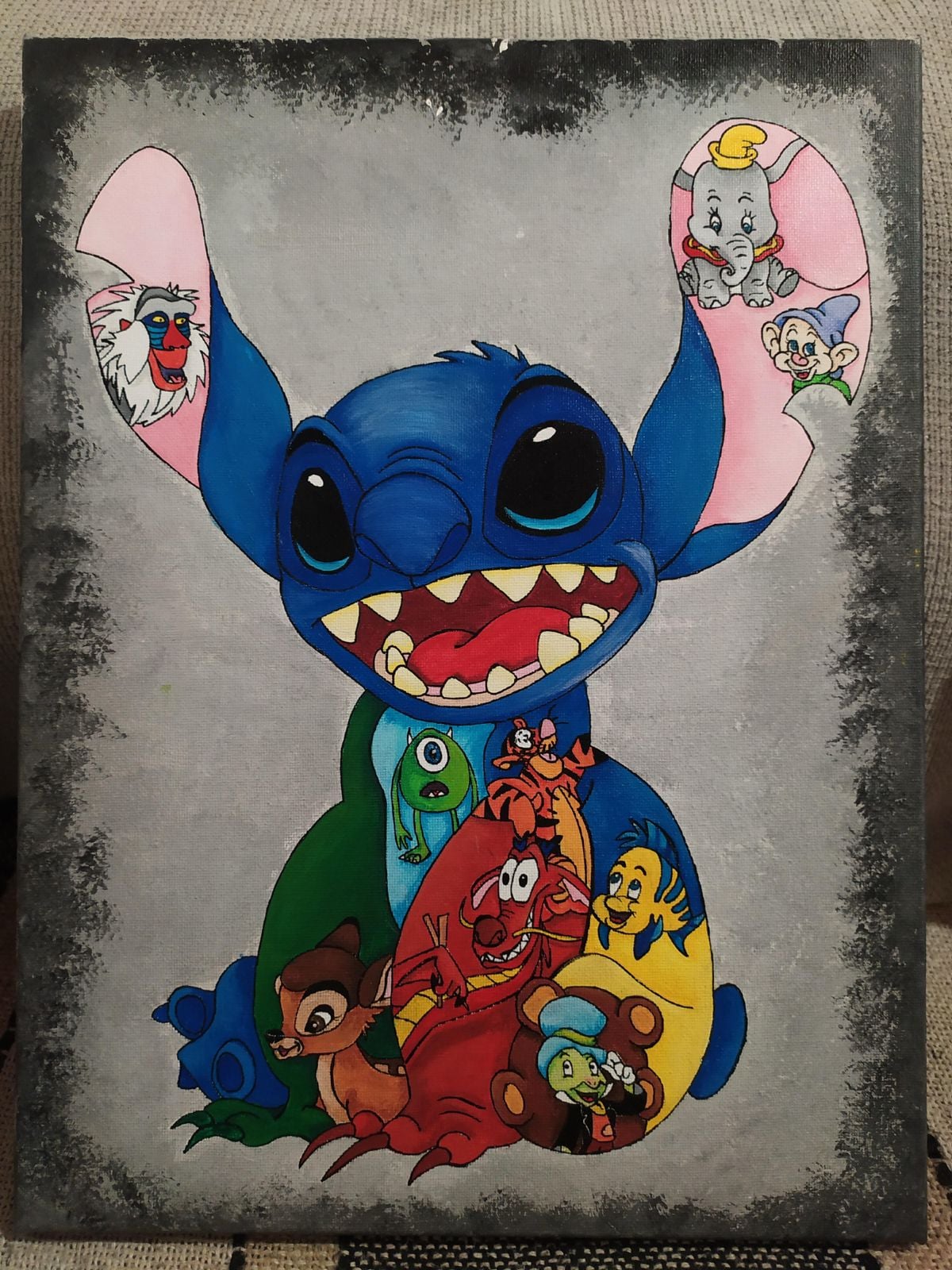 Stitch & les personnages Disney