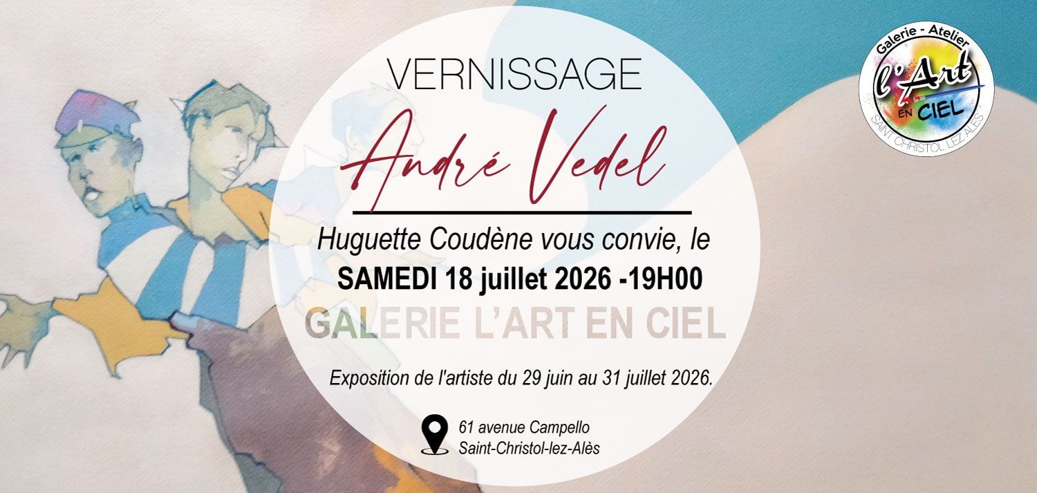 Vernissage André Vedel