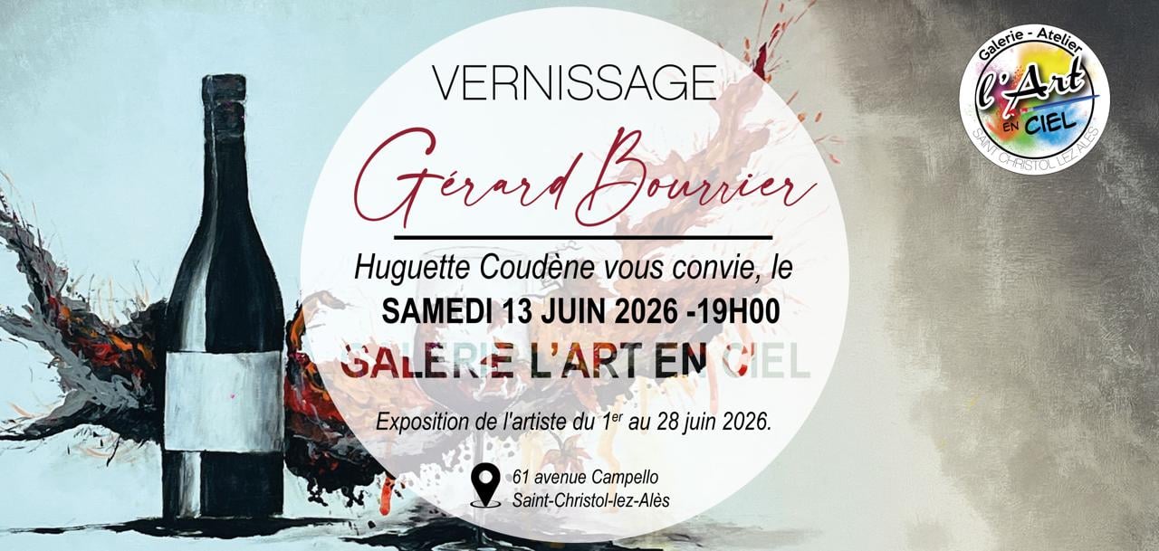 Vernissage Gérard Bourrier