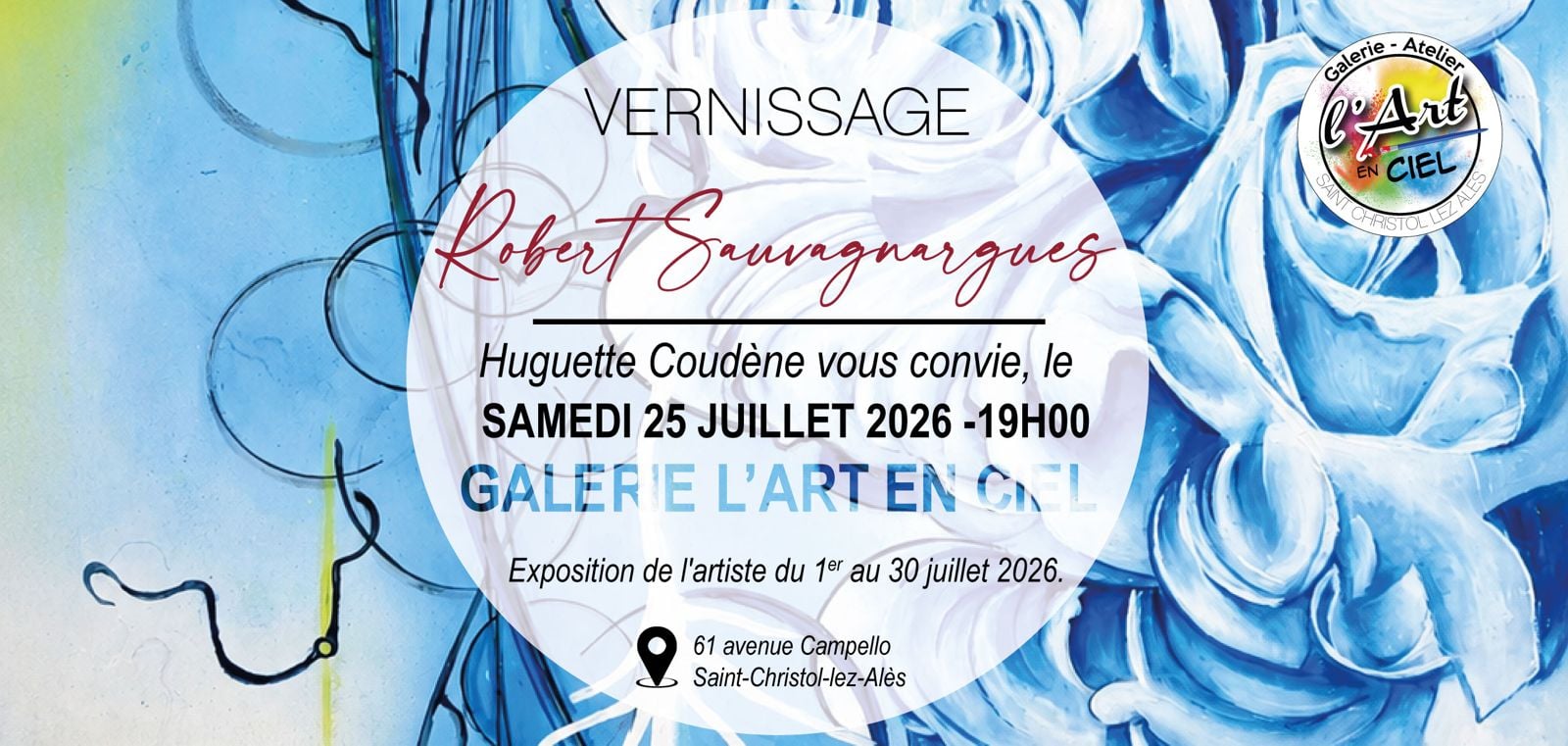 Vernissage Robert Sauvagnargues