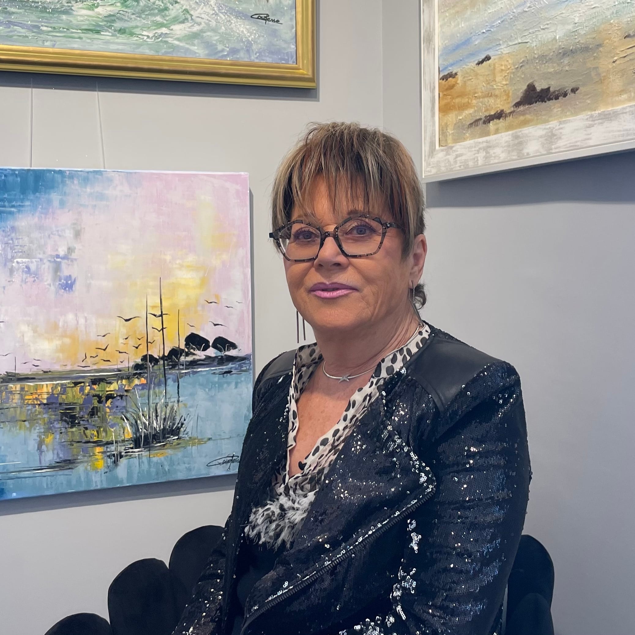 Portrait de Huguette Coudene